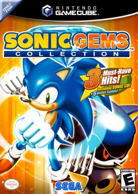 Sonic Gems Collection box cover front